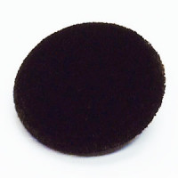 VE-1038 - Dark Brown Velvet Button